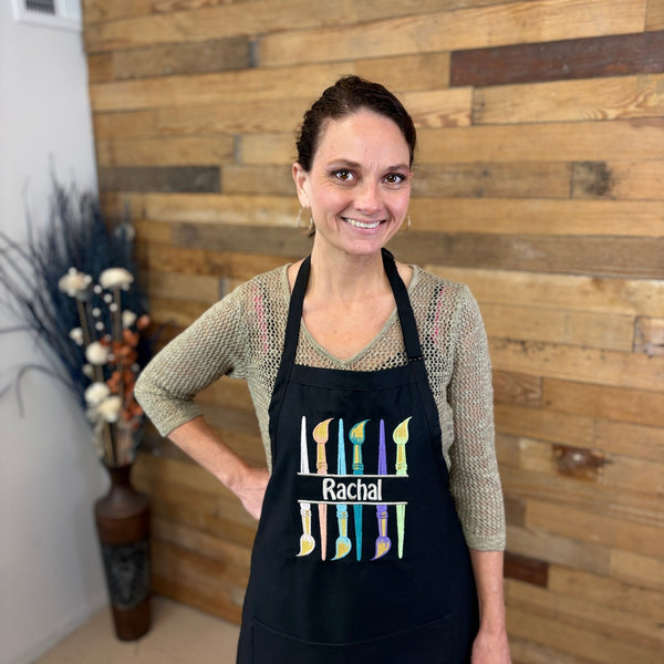 {{product_title}} – {{color}} embroidered kitchen apron