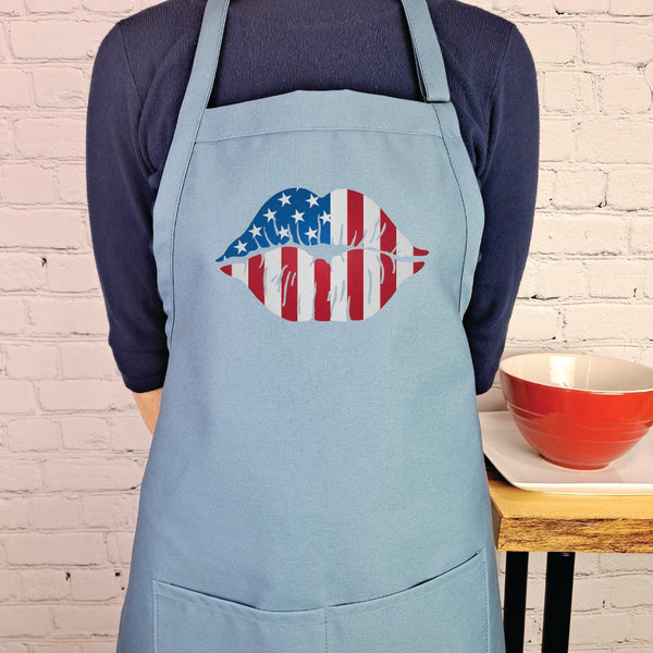 {{product_title}} – {{color}} embroidered kitchen apron