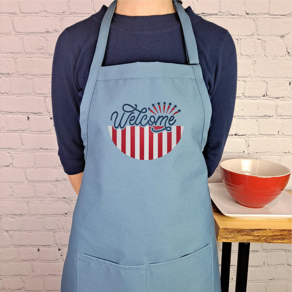 {{product_title}} – {{color}} embroidered kitchen apron