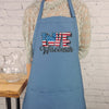 {{product_title}} – {{color}} embroidered kitchen apron