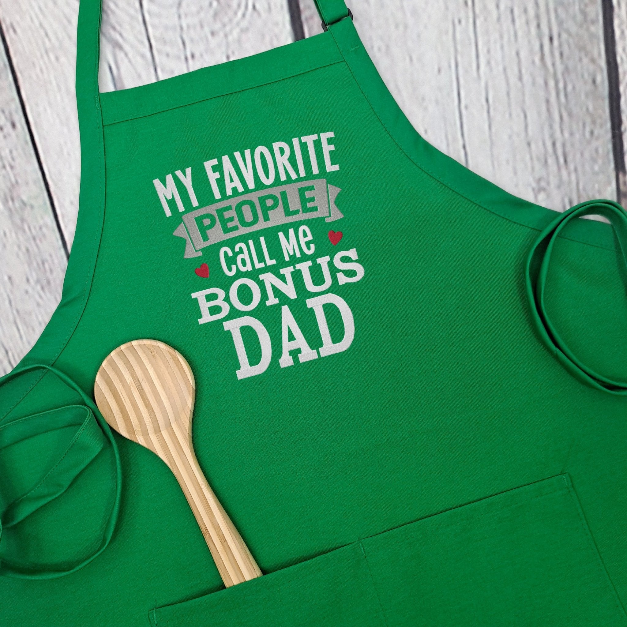 {{product_title}} – {{color}} embroidered kitchen apron