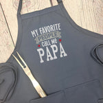 {{product_title}} – {{color}} embroidered kitchen apron