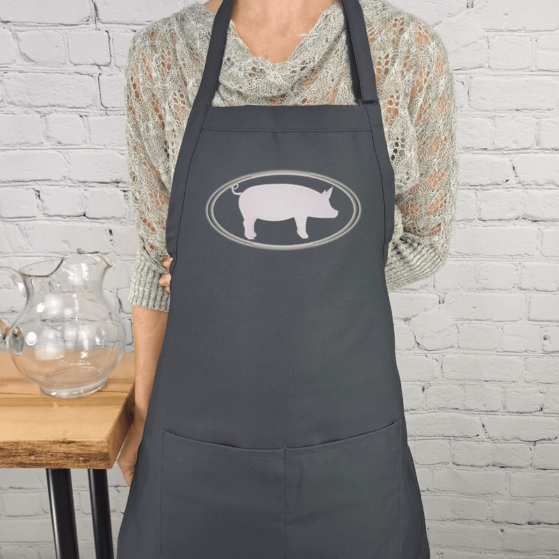 {{product_title}} – {{color}} embroidered kitchen apron