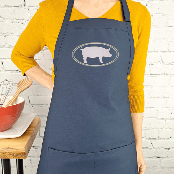 {{product_title}} – {{color}} embroidered kitchen apron