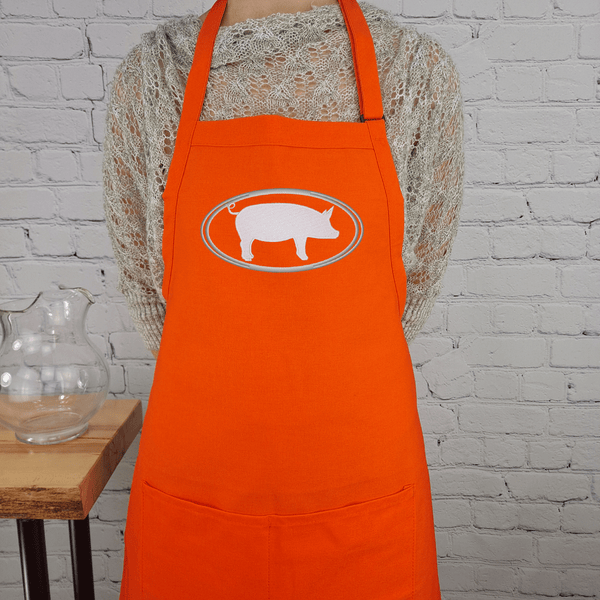 {{product_title}} – {{color}} embroidered kitchen apron