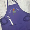 {{product_title}} – {{color}} embroidered kitchen apron