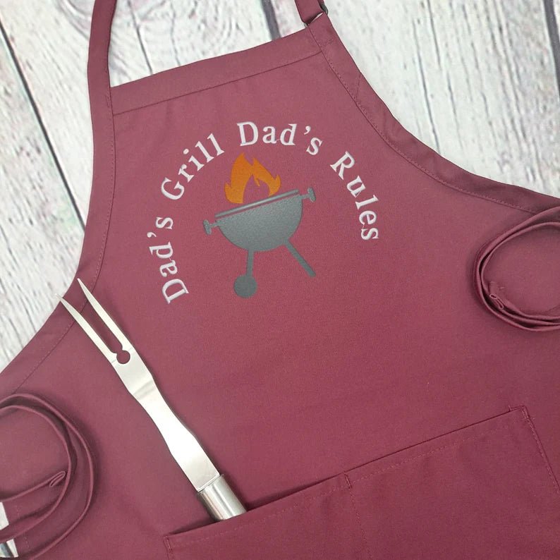 {{product_title}} – {{color}} embroidered kitchen apron