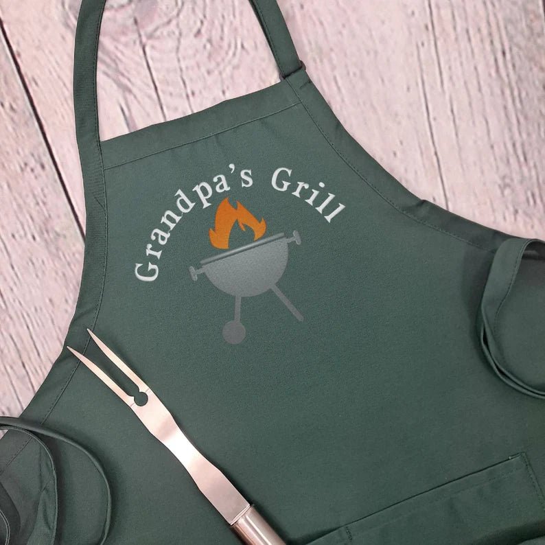 {{product_title}} – {{color}} embroidered kitchen apron
