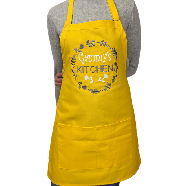{{product_title}} – {{color}} embroidered kitchen apron