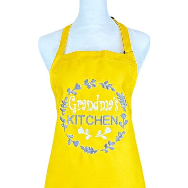 {{product_title}} – {{color}} embroidered kitchen apron