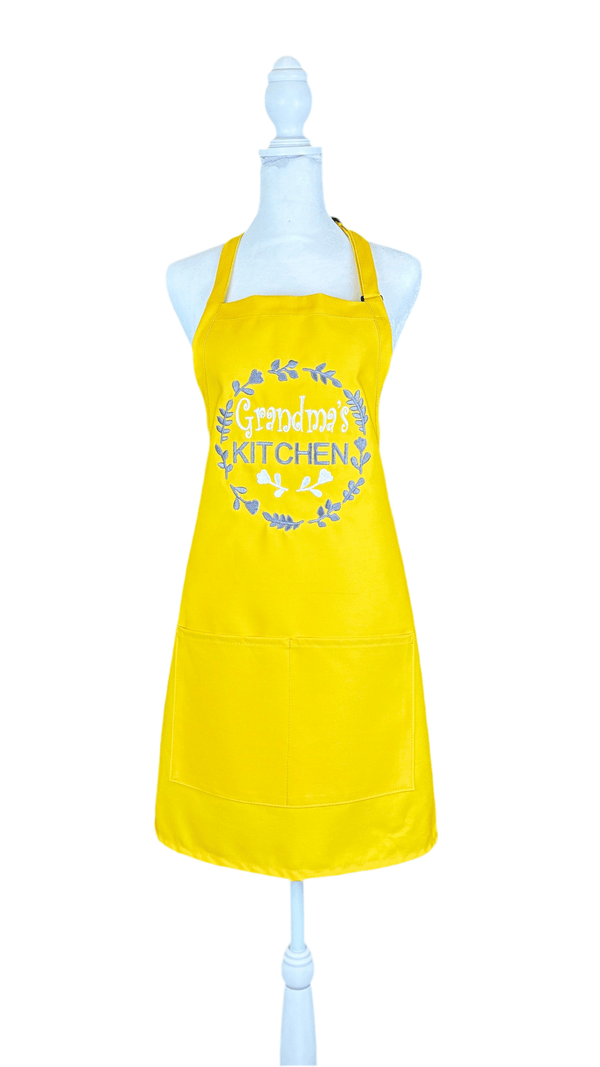 {{product_title}} – {{color}} embroidered kitchen apron
