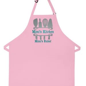 {{product_title}} – {{color}} embroidered kitchen apron