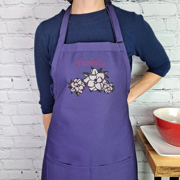 {{product_title}} – {{color}} embroidered kitchen apron