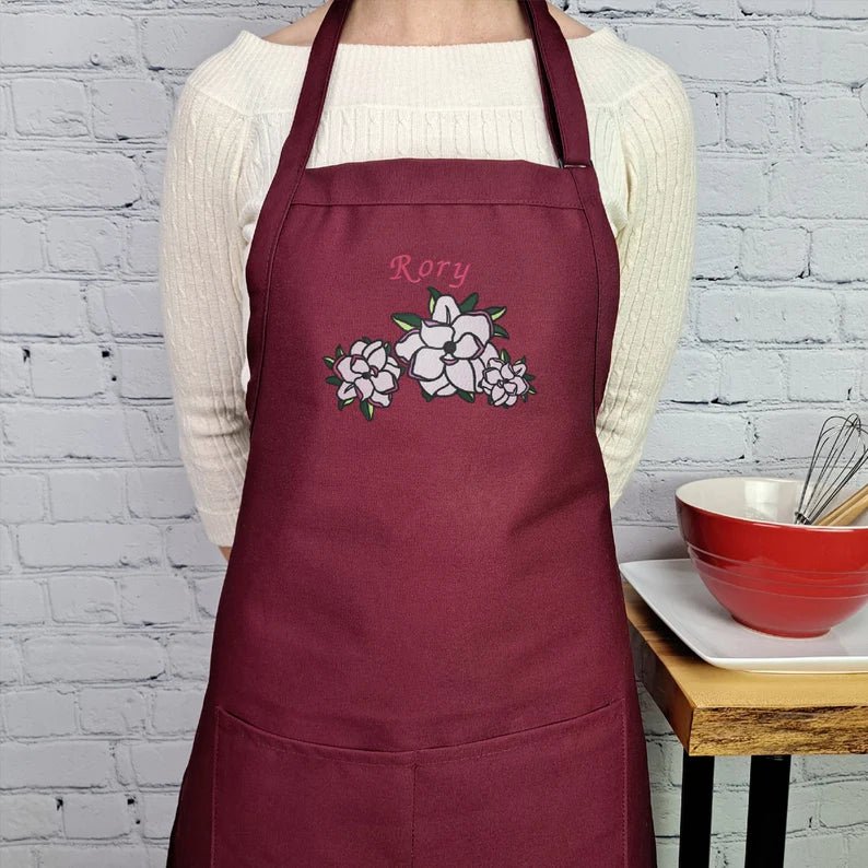 {{product_title}} – {{color}} embroidered kitchen apron