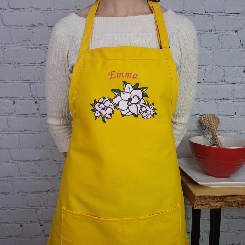 {{product_title}} – {{color}} embroidered kitchen apron