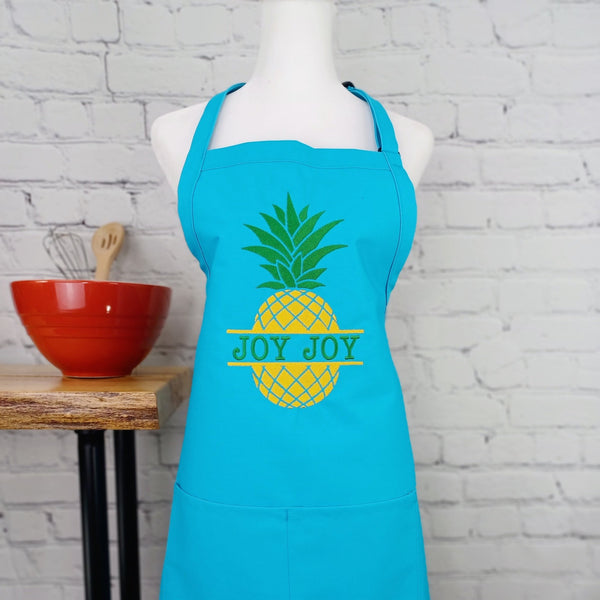{{product_title}} – {{color}} embroidered kitchen apron