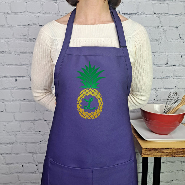 {{product_title}} – {{color}} embroidered kitchen apron