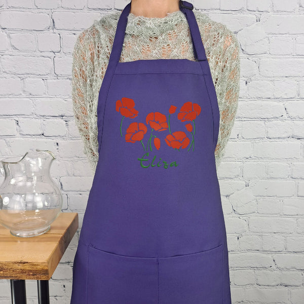 {{product_title}} – {{color}} embroidered kitchen apron