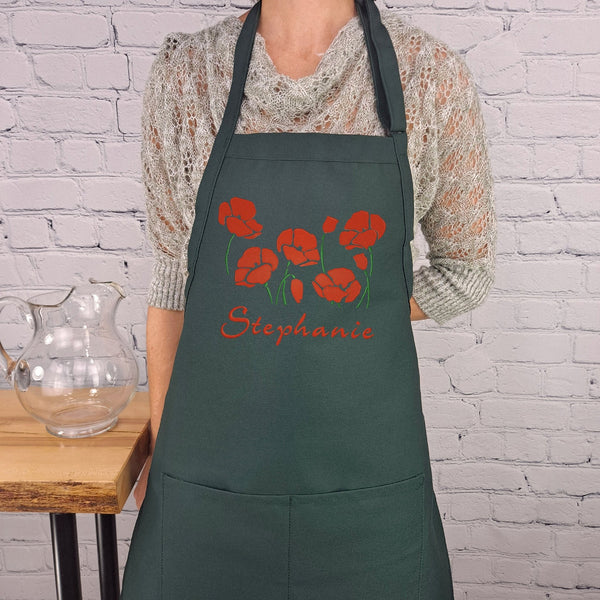 {{product_title}} – {{color}} embroidered kitchen apron