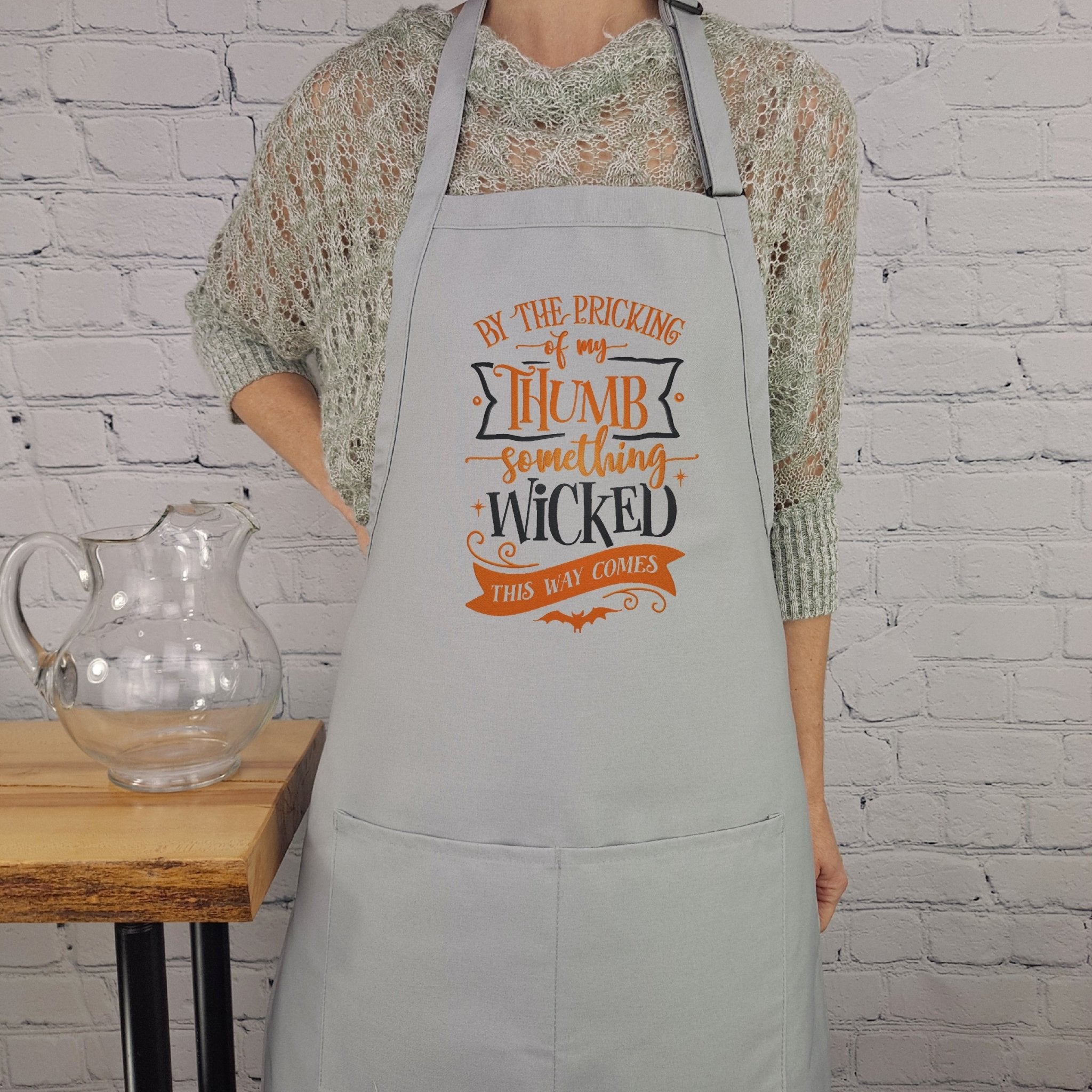 {{product_title}} – {{color}} embroidered kitchen apron
