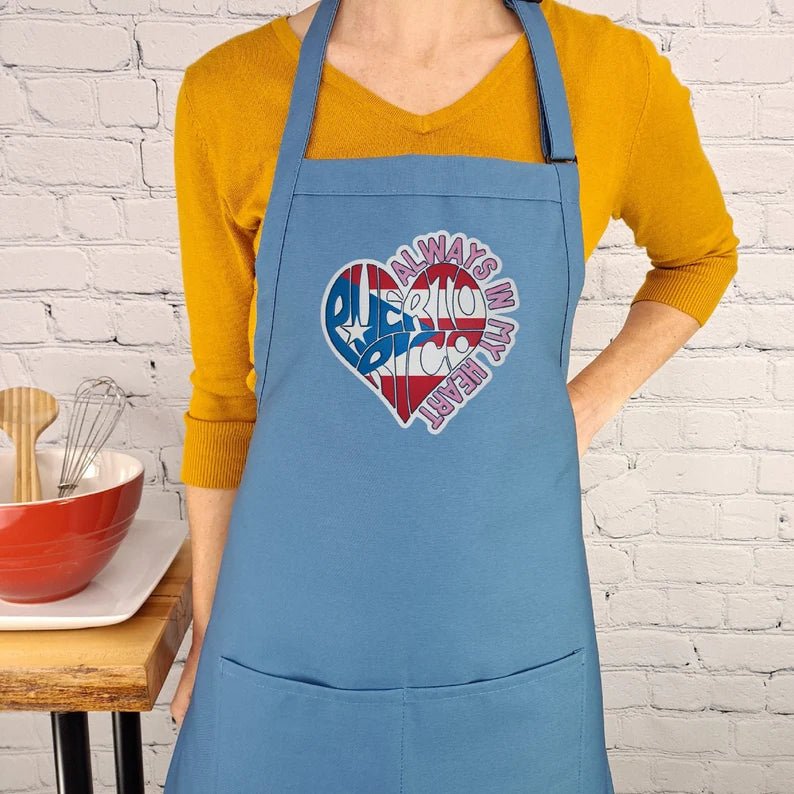 {{product_title}} – {{color}} embroidered kitchen apron