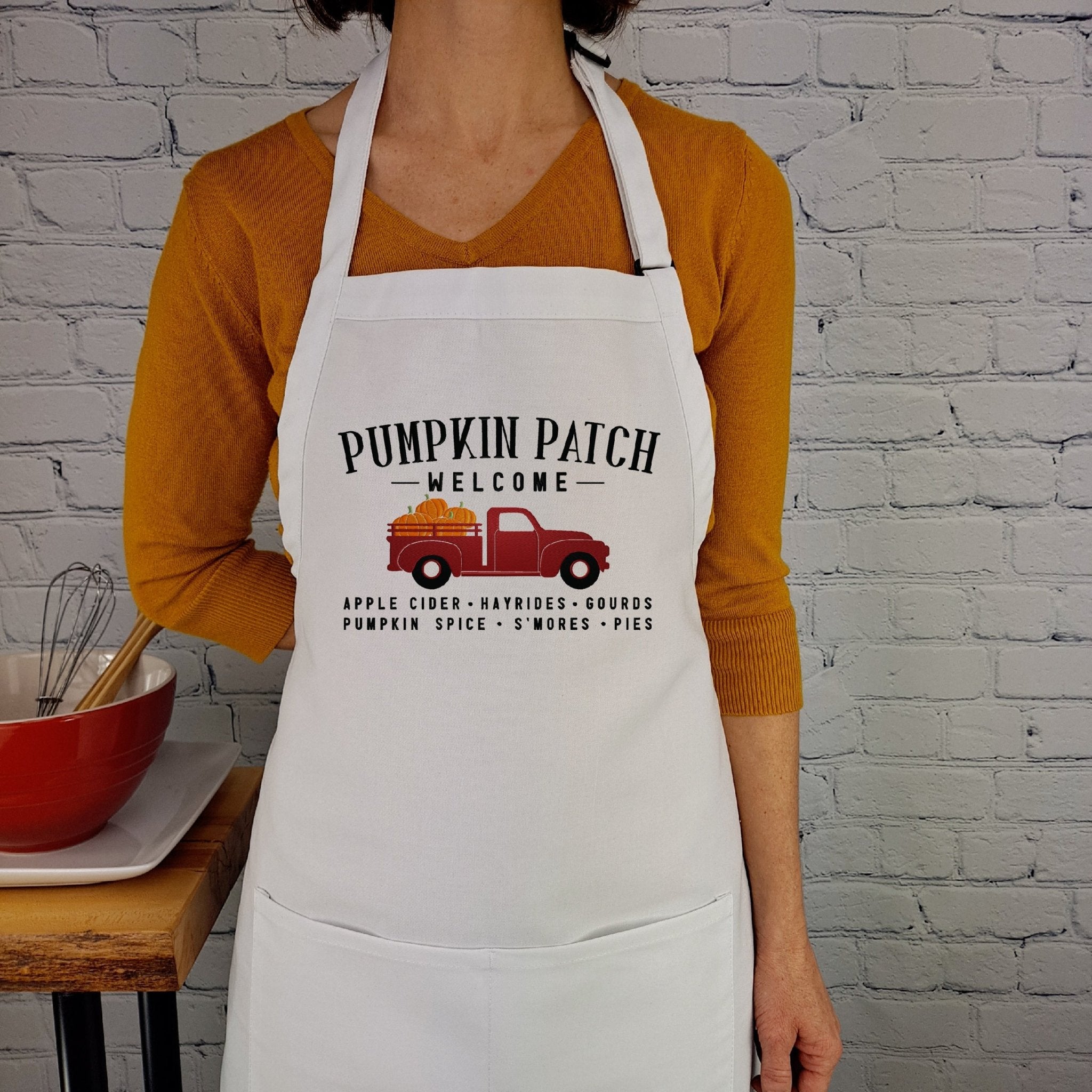 {{product_title}} – {{color}} embroidered kitchen apron