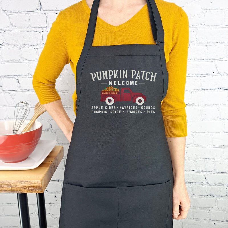 {{product_title}} – {{color}} embroidered kitchen apron