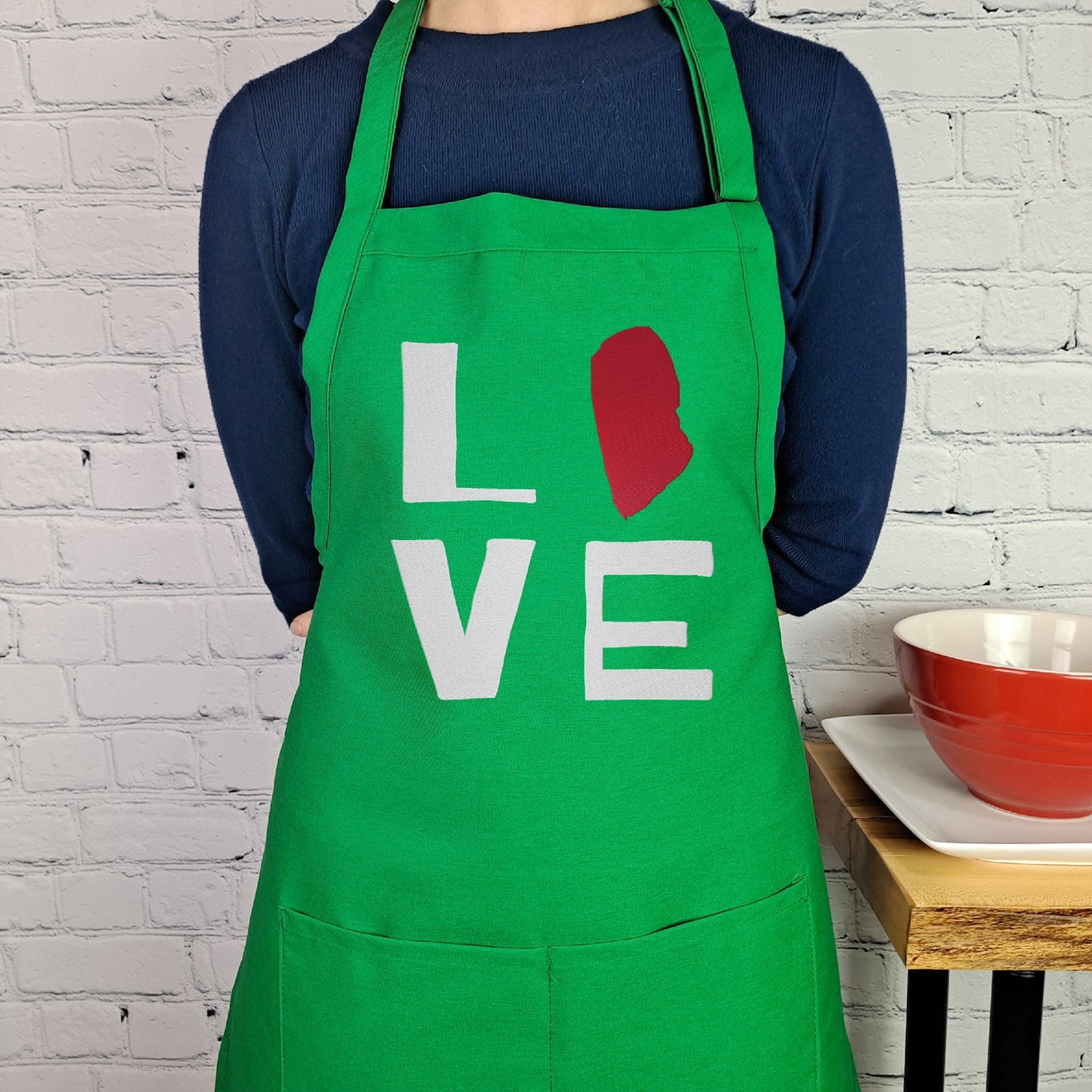 {{product_title}} – {{color}} embroidered kitchen apron