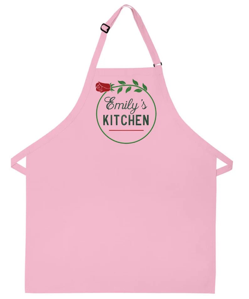 {{product_title}} – {{color}} embroidered kitchen apron