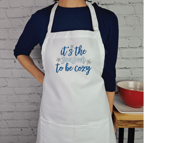 {{product_title}} – {{color}} embroidered kitchen apron