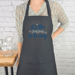 {{product_title}} – {{color}} embroidered kitchen apron