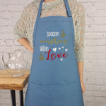 {{product_title}} – {{color}} embroidered kitchen apron