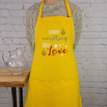{{product_title}} – {{color}} embroidered kitchen apron