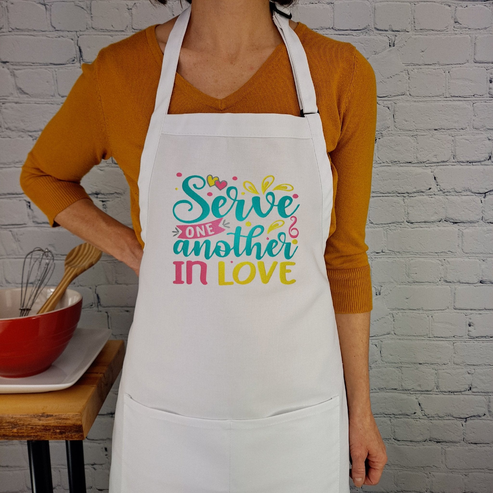{{product_title}} – {{color}} embroidered kitchen apron
