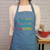 {{product_title}} – {{color}} embroidered kitchen apron