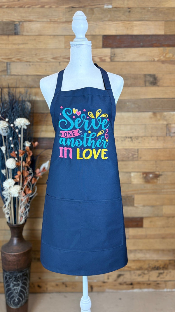 {{product_title}} – {{color}} embroidered kitchen apron