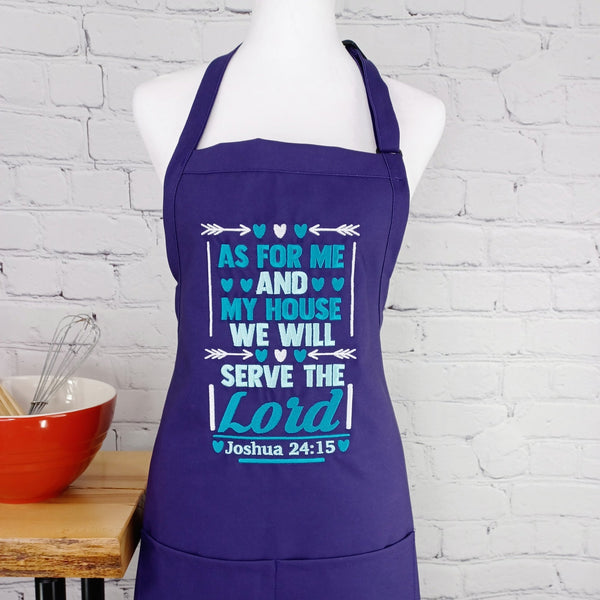 {{product_title}} – {{color}} embroidered kitchen apron