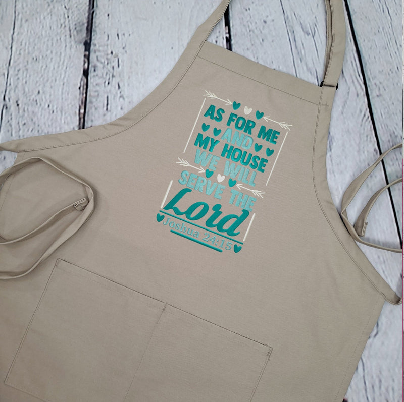 {{product_title}} – {{color}} embroidered kitchen apron