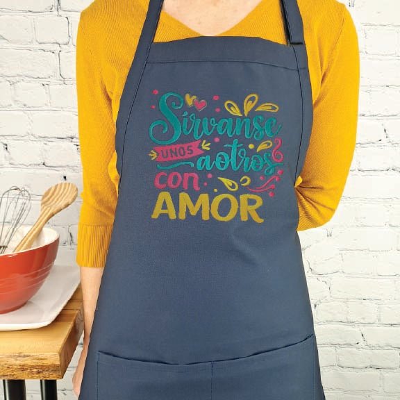 {{product_title}} – {{color}} embroidered kitchen apron