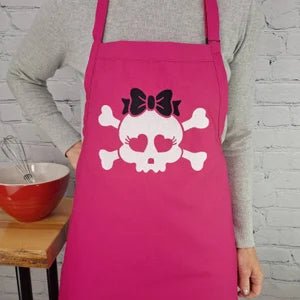{{product_title}} – {{color}} embroidered kitchen apron