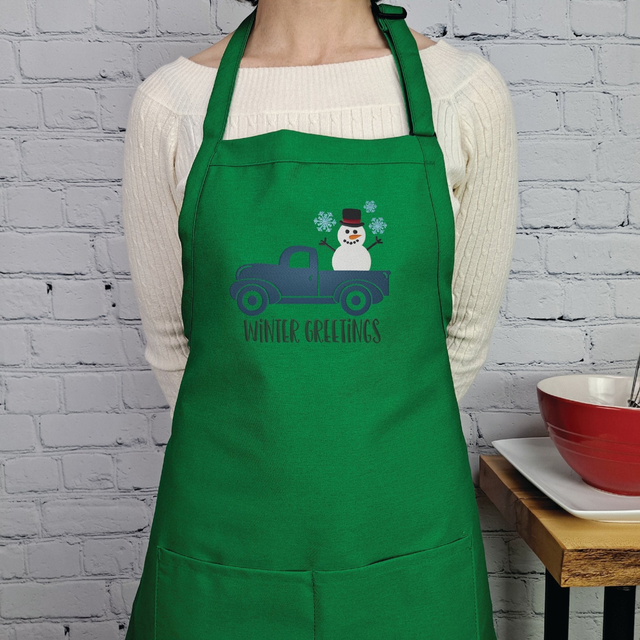 {{product_title}} – {{color}} embroidered kitchen apron