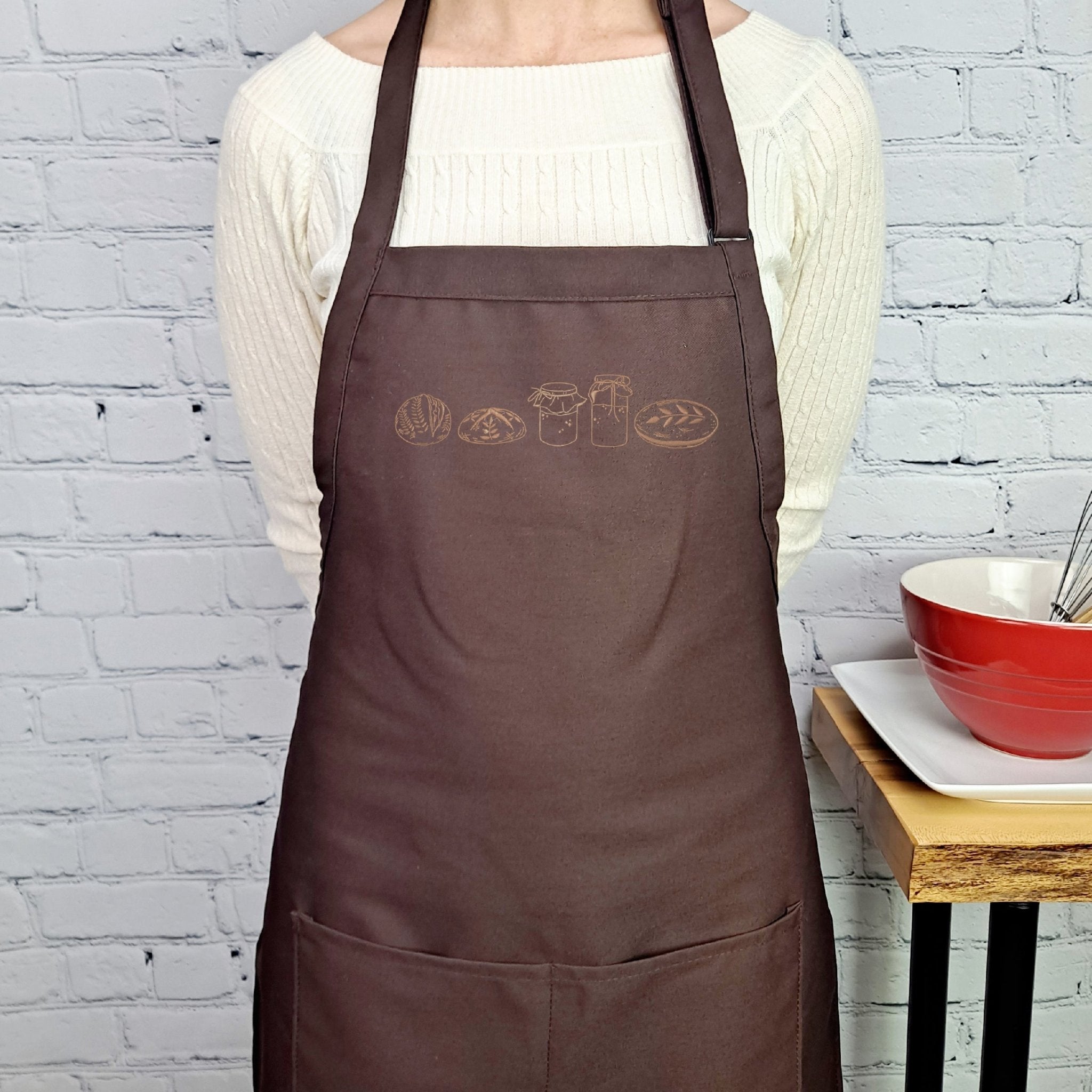 {{product_title}} – {{color}} embroidered kitchen apron