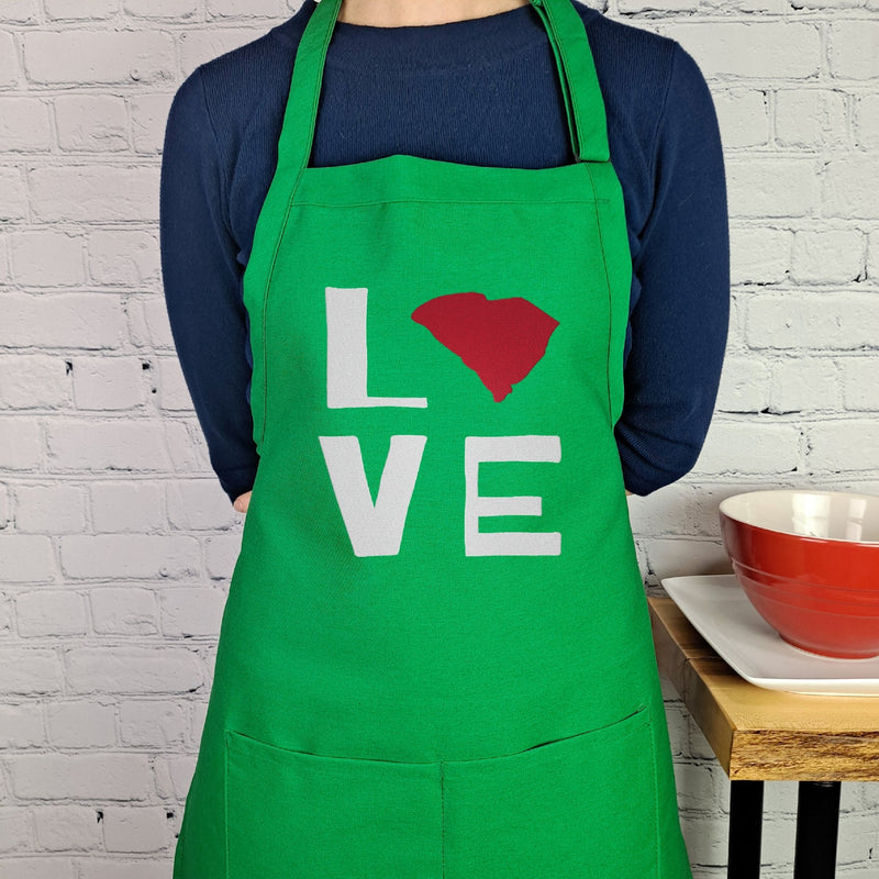 {{product_title}} – {{color}} embroidered kitchen apron