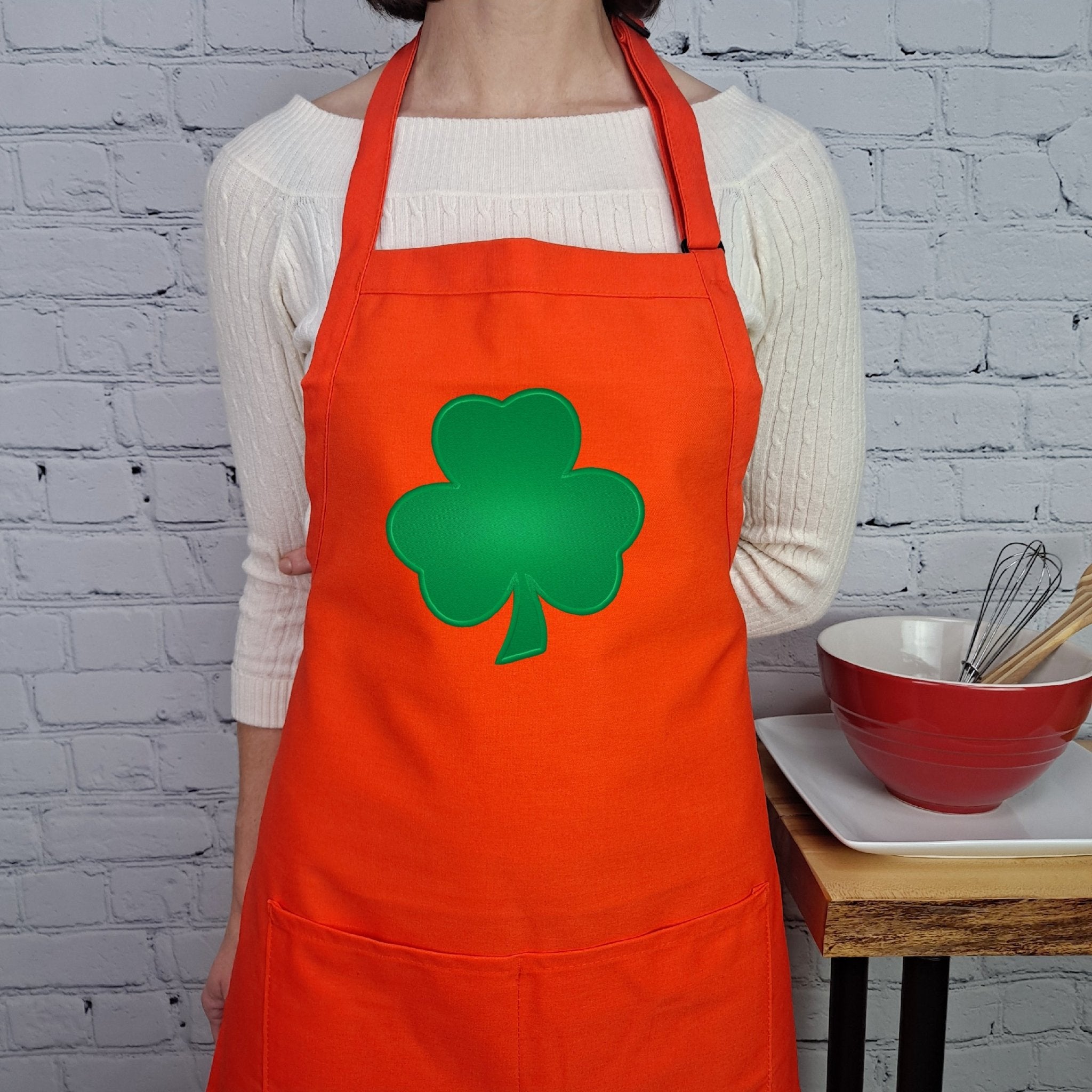 {{product_title}} – {{color}} embroidered kitchen apron
