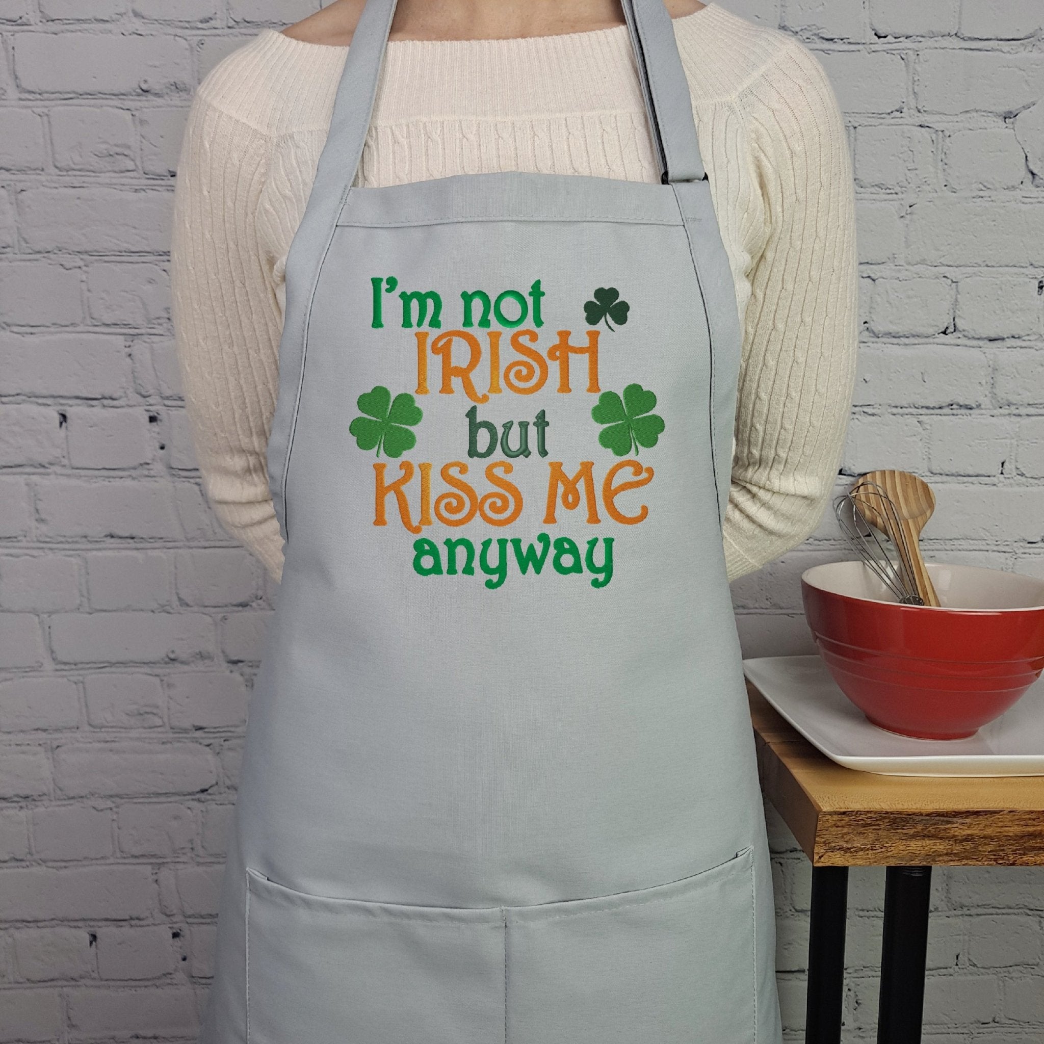 {{product_title}} – {{color}} embroidered kitchen apron