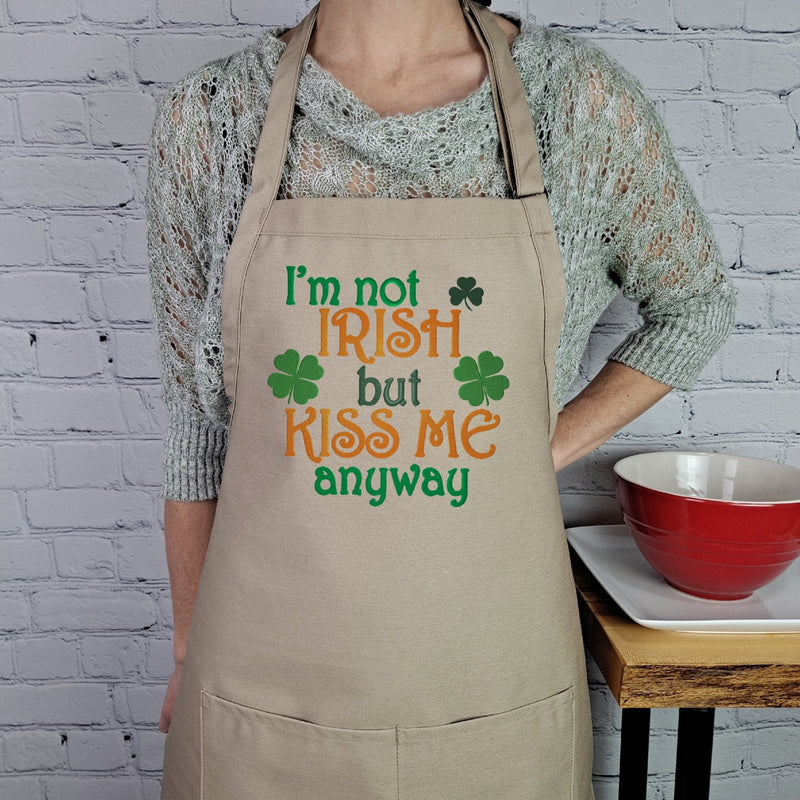 {{product_title}} – {{color}} embroidered kitchen apron