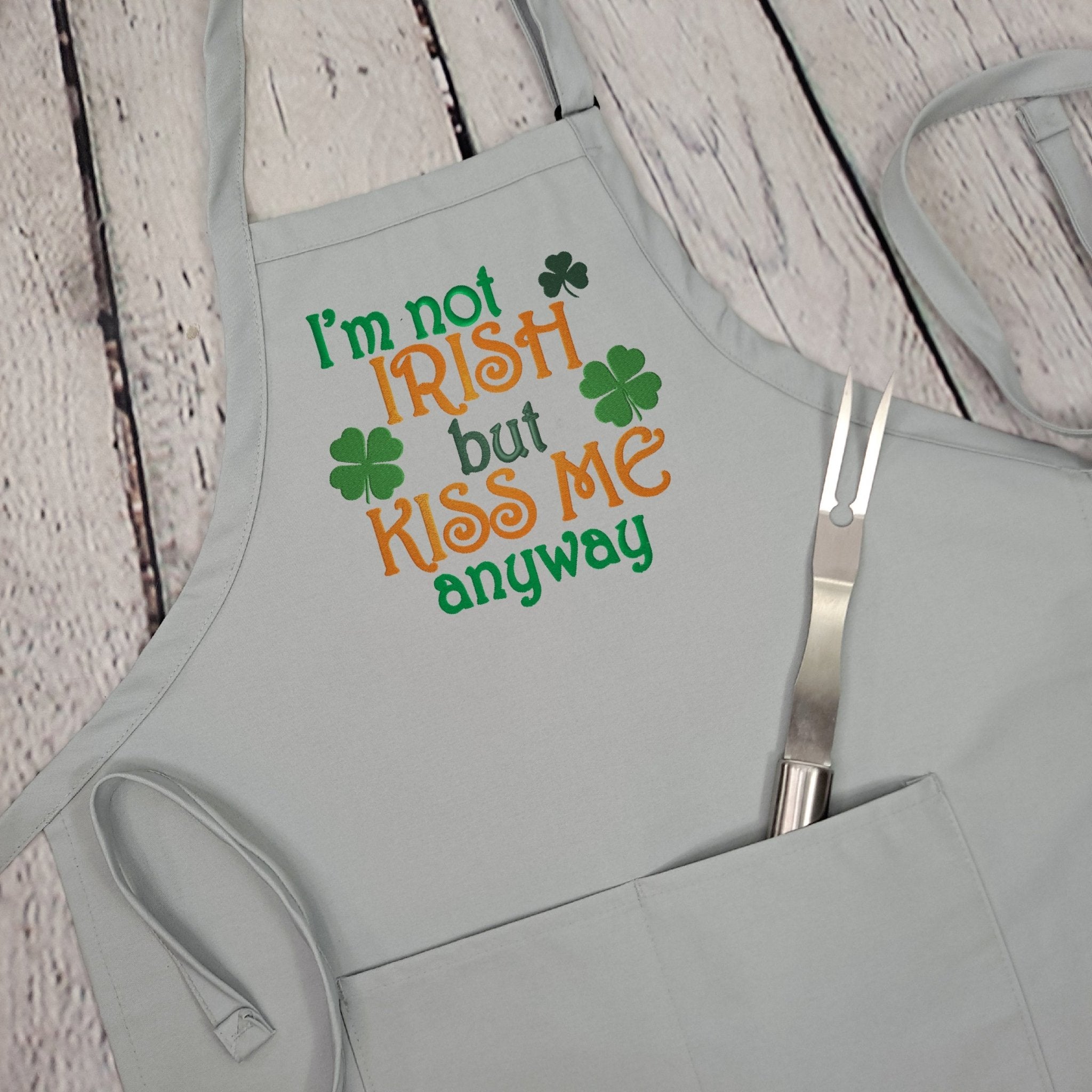 {{product_title}} – {{color}} embroidered kitchen apron