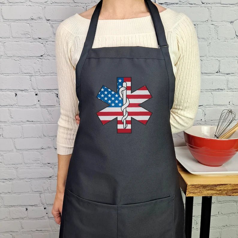 {{product_title}} – {{color}} embroidered kitchen apron
