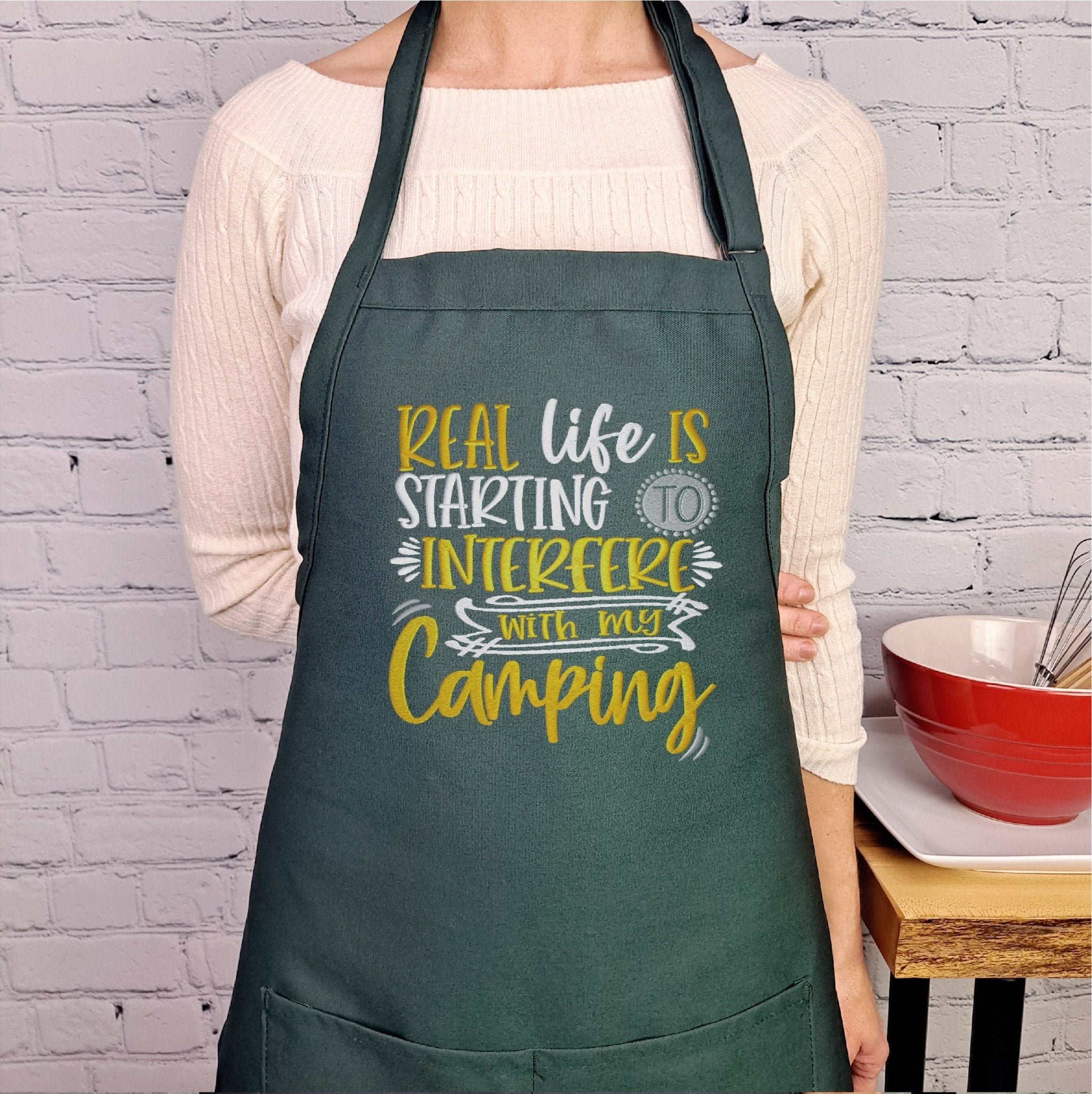 {{product_title}} – {{color}} embroidered kitchen apron
