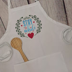 {{product_title}} – {{color}} embroidered kitchen apron